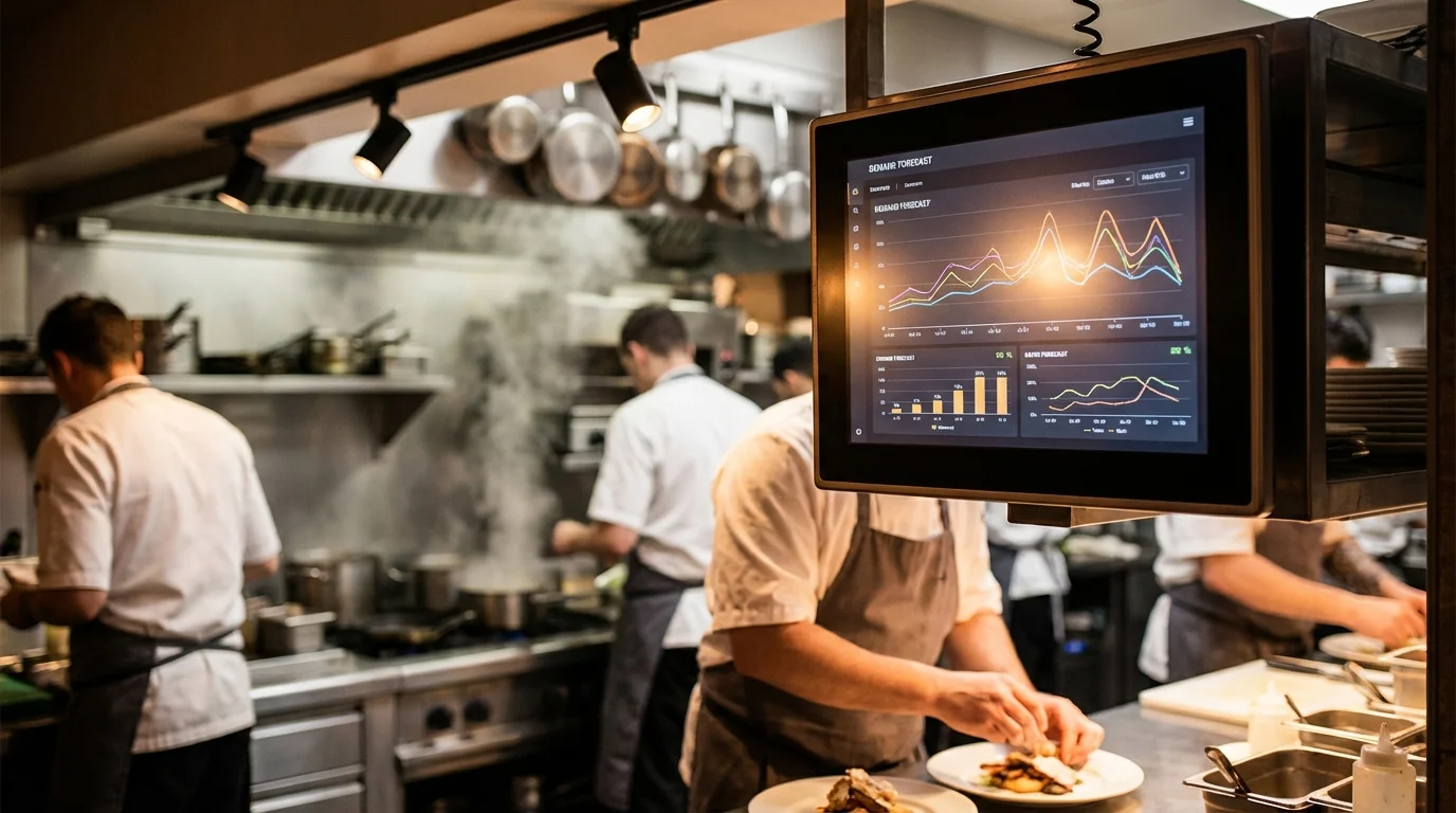 Ilustración para Predicción: Basque Culinary Center y Controliza: una alianza estratégica — plataforma Controliza HORECA