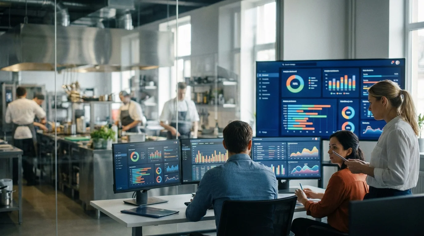 Illustration for Hospitality: Boutique hotel: controlling F&B costs without sacrificing the experience — Controliza HORECA platform