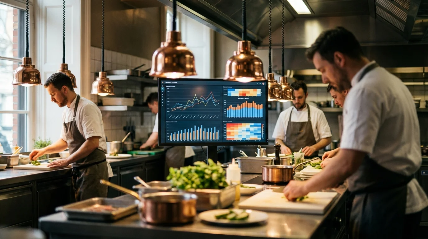 Ilustración para Restauración: Coffee & Bakery: predicción para perecedero — plataforma Controliza HORECA