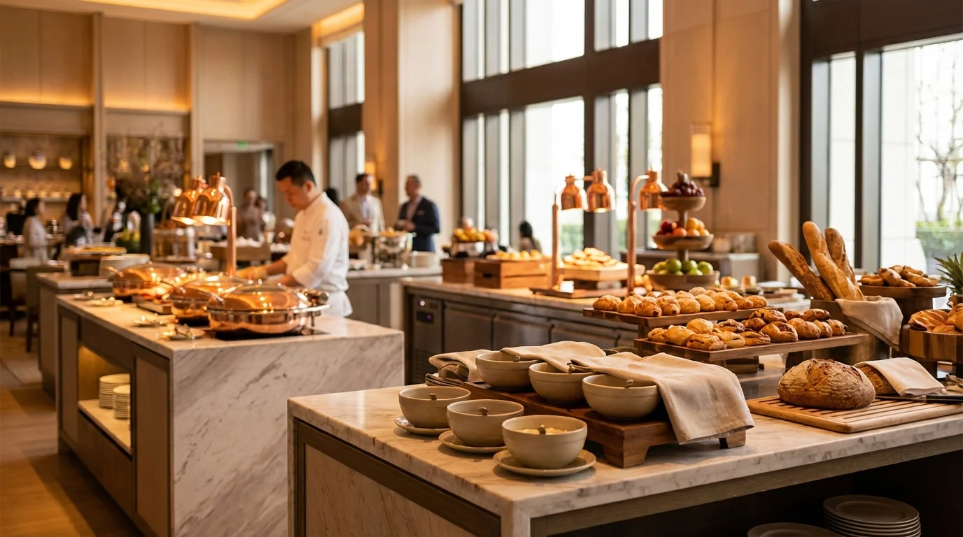 Illustration for Buffet: How to Waste Less Food in Restaurants — Controliza HORECA platform