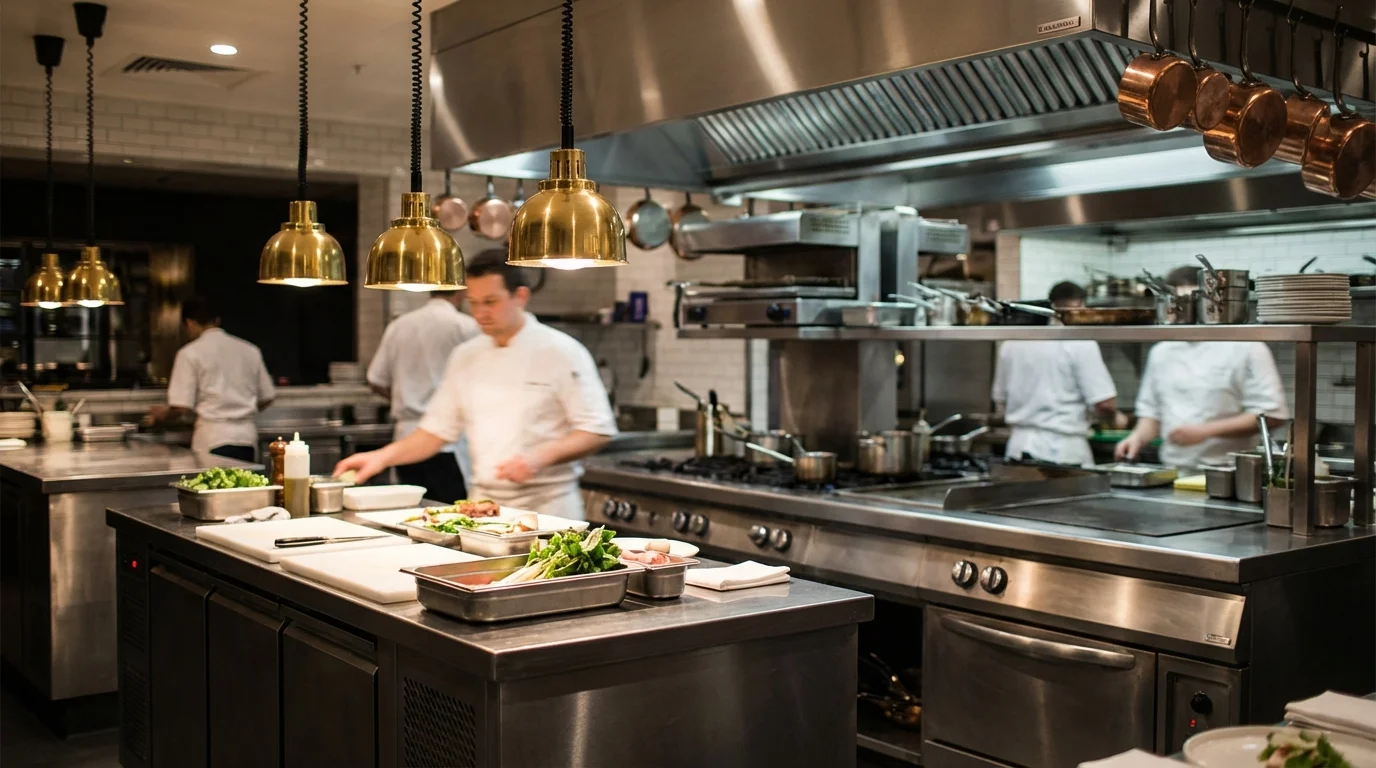 Ilustración para Gestión de Grupo: Control de costes para restaurantes — plataforma Controliza HORECA