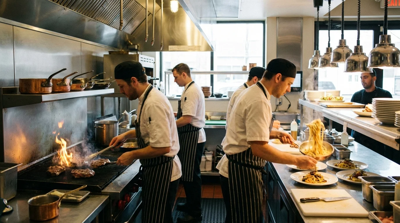 Illustration for Restaurants: Dark Kitchens: How to Boost Their Profitability — Controliza HORECA platform