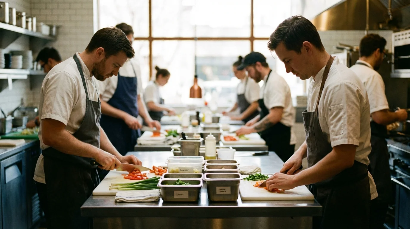 Illustration for Kitchen: Immersive Gastronomy in Hospitality — Controliza HORECA platform