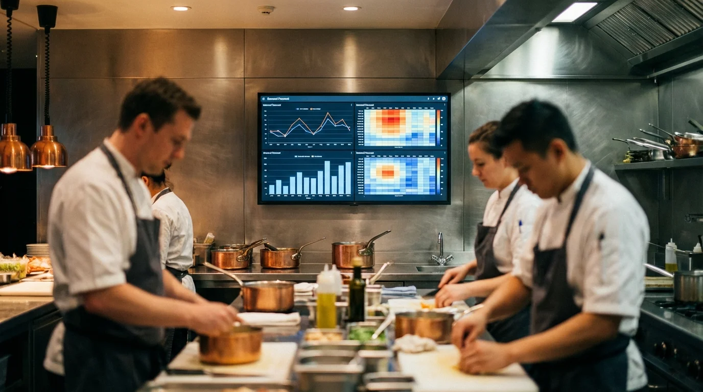 Illustration for Forecast: Rain, holidays and events: how AI anticipates what your manager cannot — Controliza HORECA platform