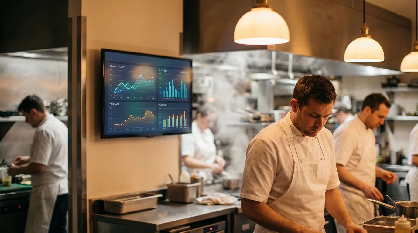 Illustration for Forecast: Dine-in, Delivery and Takeaway: Why Mixing Channels Ruins Your Forecast — Controliza HORECA platform