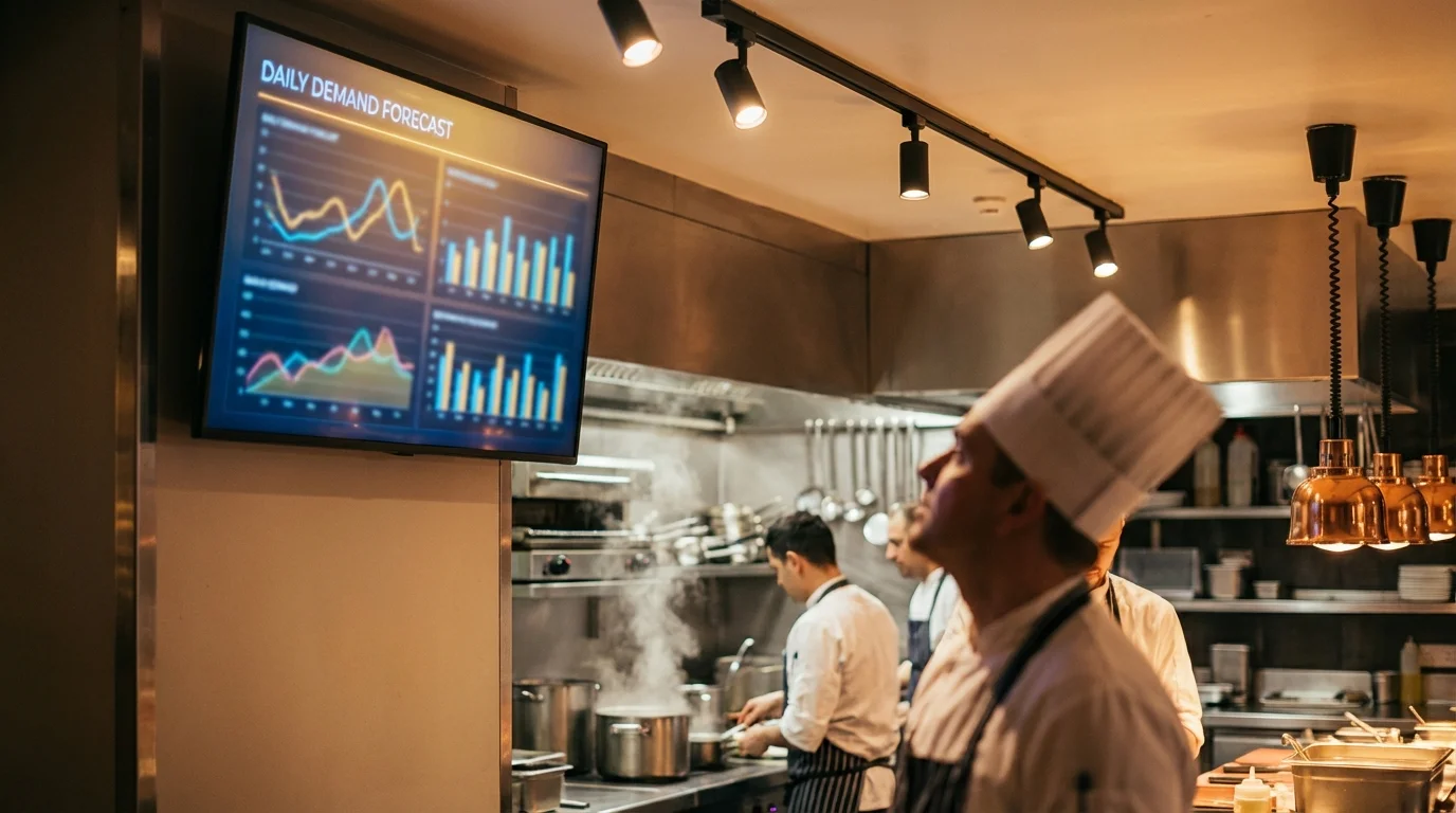 Illustration for Forecast: Predicting total sales is useless for purchasing: why you need SKU-level forecasting — Controliza HORECA platform