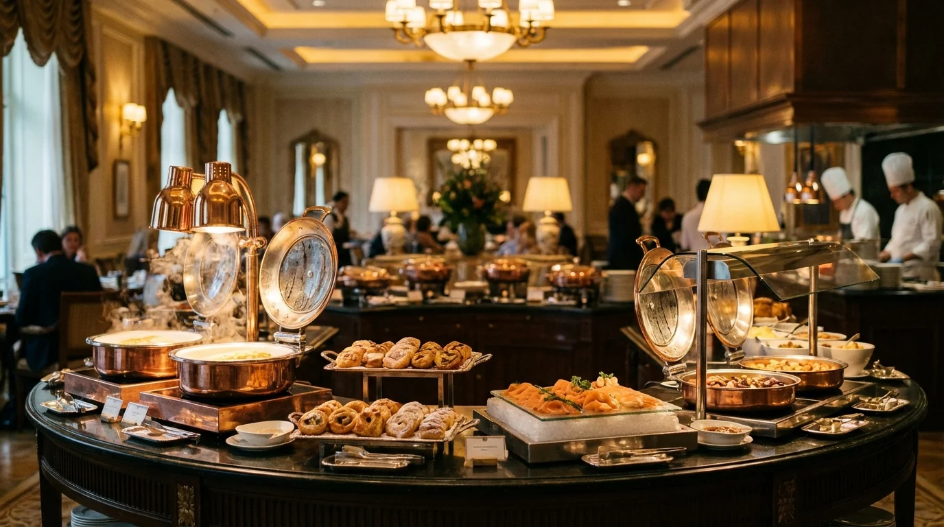 Illustration for Hotels: Resort with all-day buffet: measure to stop wasting — Controliza HORECA platform